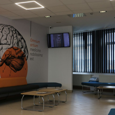 FBB - budynek uczylni, urządzano sale i pracownie oraz laboratorium