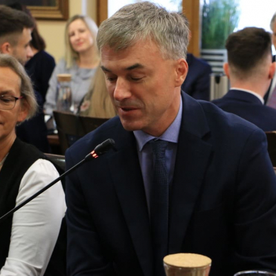 prof. dr hab n. med. i n. o zdr. Tomasz Francuz – Dziekan Wydziału Nauk Medycznych w Katowicach