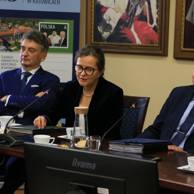 prof. dr hab. n. med. Katarzyna Mizia-Stec oraz prof. dr hab. n. med. Edward Wylęgała