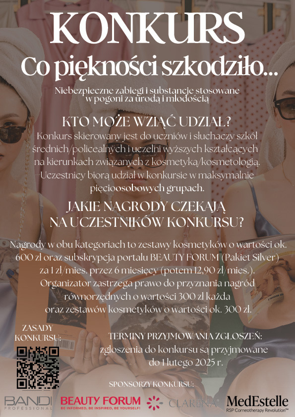 Plakat konkursowy.